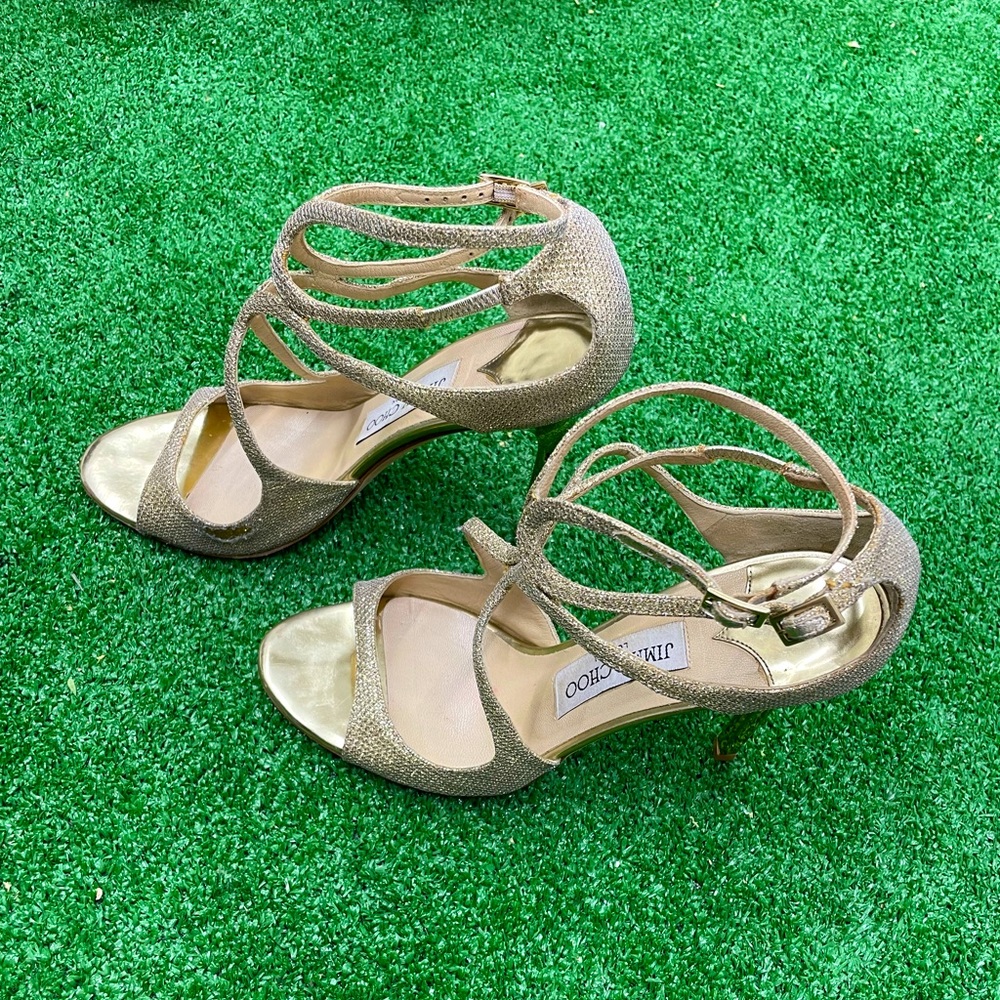 JIMMY CHOO LANG SANDAL HEELS
